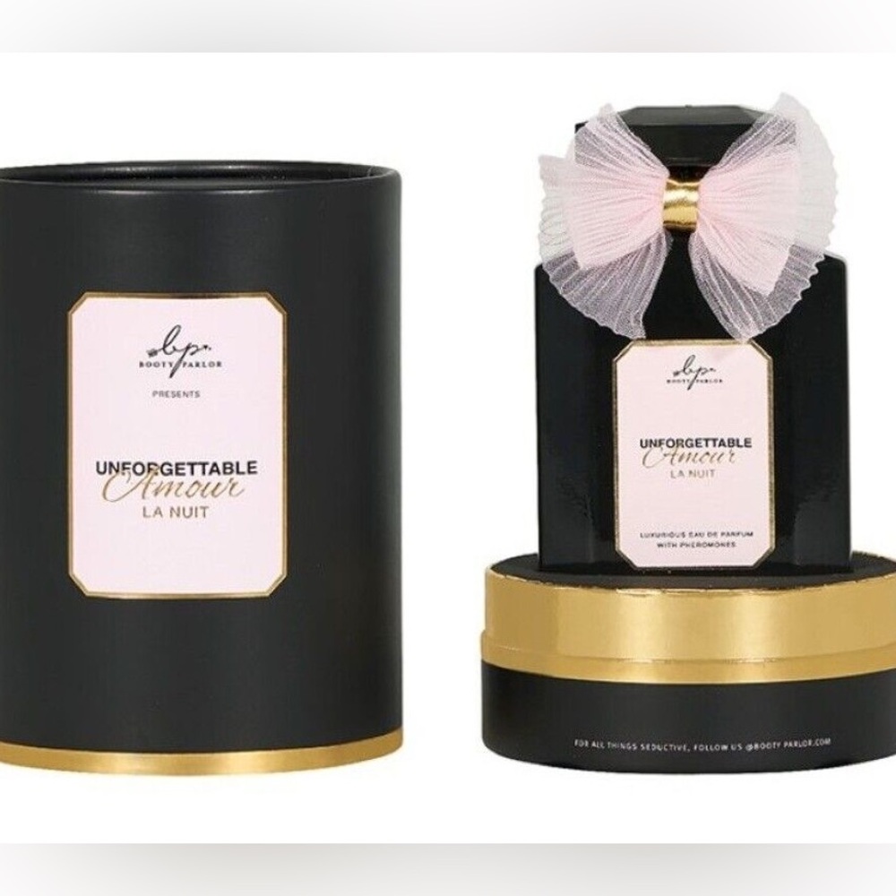 NEW SEALED 3.3 Oz Booty Parlor Unforgettable Amour La Nuit PERFUME W/ Pheromones